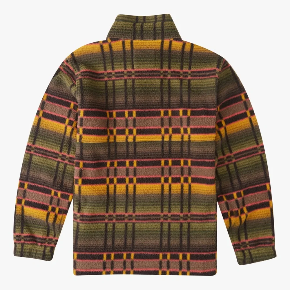 BILLABONG Boundary Raven Half-Zip Fleece Sweatshirt‎ - Picture 2 of 5